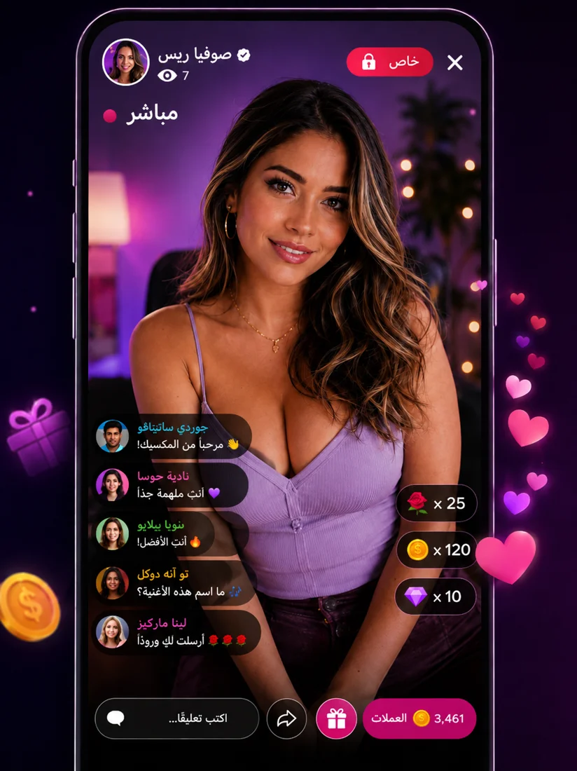 البث المميز وخيارات الوصول الخاصة
